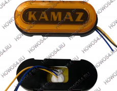 Фонарь габаритный боковой жёлтый KAMAZ (штучно) FG-023