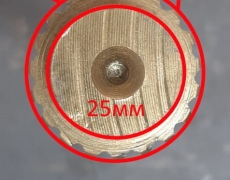Кулак тормозной задний левый   Z = 19 555 мм HOWO/SHAANXI (00272) 199112340026