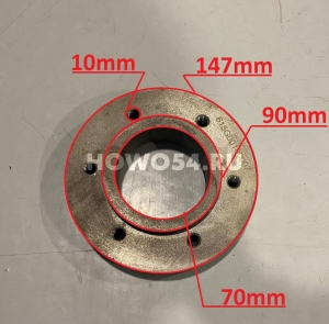 Фланец гидромуфты XCMG ZL50G 5406888 615G00100007