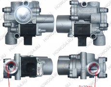 Клапан электромагнитный ЕВS3/АВS SHACMAN SHAANXI X6000 ШАКМАН ШАНКСИ Х6000 541802 DZ95189711802