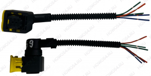 Разъём фары туманки LED HOWO T5G/C7H ХОВО Т5Г 548469 1-1418469-1J