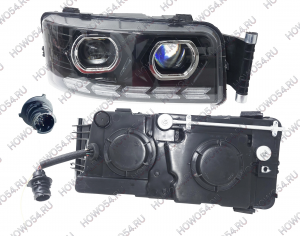 Фара правая основная LED HOWO T5G ХОВО Т5Г 544129 HS-811W25101-K2