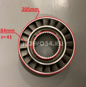 Диск статора (крыльчатка) КПП XCMG ZL50G 5406609 860114853/402217