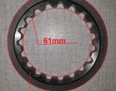 Шайба регулировочн шестерён вала  вторичного КПП HW WG22100 5440023