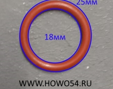 Манжет уплотнительное форсунки HOWO 25*18*3.5MM	(5400975)