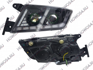 Фара основная левая LED BOCO SITRAK C7H СИТРАК С7Н 546113 812W25101-6003