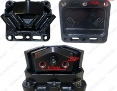 Подушка двигателя задняя SHAANXI X3000 Креатек CK4232 DZ97259590209