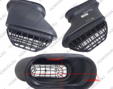 Патрубок воздухозаборника (пластик) HOWO T5G ХОВО Т5Г 542154 WG9725192154