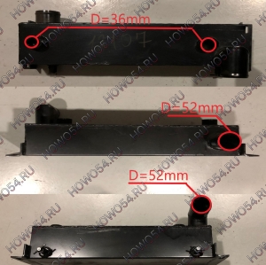 Радиатор теплообменника КПП XCMG LW500F 5412107 800305568