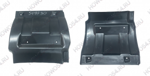 Корпус нижний левого крыла (подкрылок) SHACMAN SHAANXI X6000 ШАКМАН ШАНКСИ Х6000 549730 DZ16251230047
