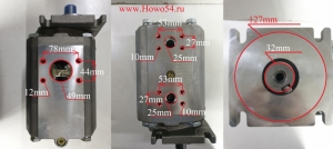 Гидронасос главный XCMG QY12 KP63/32B1F1P1 FH0001522 5411182	803000104/XZZX-B008