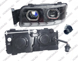 Фара левая основная LED HOWO T5G ХОВО Т5Г 541427 HS-811W25101-K1