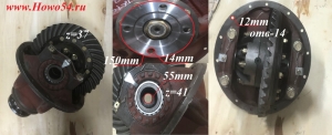 Редуктор заднего моста XCMG ZL30G (80021000)