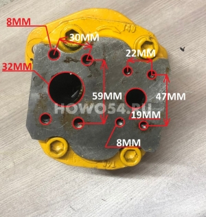 Гидронасос хода SHANTUI SD22 5413619 705-21-32051