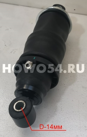 Амортизатор кабины SHAANXI M3000 задний пневматический Креатек CK8712 DZ15221440400