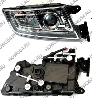 Фара основная правая LED (пластик бампер тягач) SITRAK C7H 546022 812W25101-6022