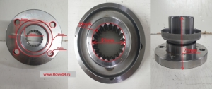 Фланец моста XCMG LW300F 150/80/19/4 JINGONGQIAO 541698582350202