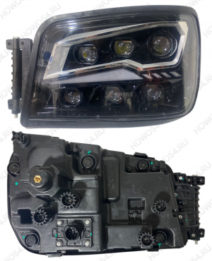 Фара SHAANXI X3000 LED HUAFUXING L (самосвал) 548901 DZ96189723270/B/DZ96189722010