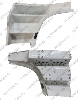 Корпус ступенек верхний (левая сторона) SHACMAN SHAANXI X6000 ШАКМАН ШАНКСИ Х6000 549696 DZ16251242021