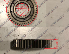 Шестерня КПП 3-ей передачи вторичного вала Z=42 5411419/5421317 WG2210040425/WG2210040444 HW15710/19710