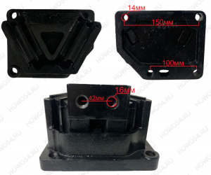 Подушка двигателя SHAANXI X3000 Креатек CK4627 DZ95259590116