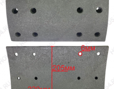 Накладка тормозная задняя FAWJ6 Креатек CK3778 3502406-A6E/A