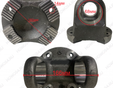 Фланец вала карданного 180х4отв крестовина 68х165,5 5407668