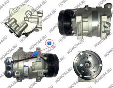 Компрессор кондиционера SHAANXI X3000 6PK 5429064 DZ15221840303