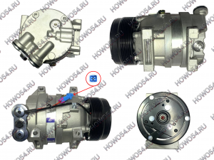 Компрессор кондиционера SHAANXI X3000 6PK 5429064 DZ15221840303