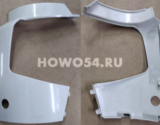 Накладка бампера HOWO A7 правая (к фаре) (БЕЛЫЙ) 5405699 WG1664240008