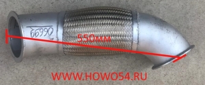 Гофра глушителя SHAANXI F3000 5406699 DZ93259540008