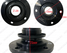 Фланец моста SHAANXI ШАНКСИ ШАКМАН среднего 180/77/28/4 (диаметр /высота/шлиц/отв 541048 HD90129321048