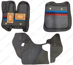 Коврики в кабину HOWO ХОВО (комплект 3шт) 541918