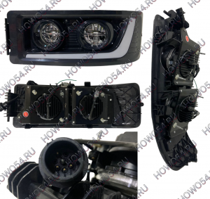 Фара передняя в сборе левая F2000 QLED BOCO 54988 81.25101.6289-JGMF