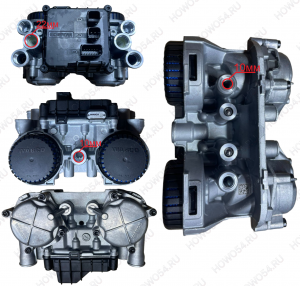 Модуль EBS3 (WABCO) задней оси Shacman X6000 ШАНКСИ ШАКМАН Х6000 540407 DZ9X189360407