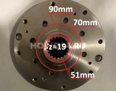 Фланец тормозного барабана стояночного тормоза XCMG ZL50G 2009	5407348	252101240/Z5G(YS).1.2.1.1-2