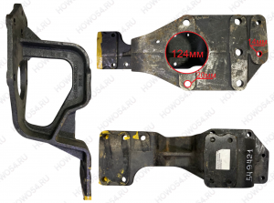 Кронштейн крепления ГУР SHAANXI X3000 549421 DZ95259470021