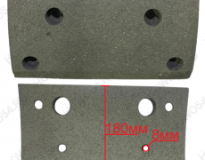 Накладка тормозная задняя (8 отверстий MAN) Креатек CK6136 81.50221.6077