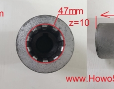 Муфта привода 1/10 зубьев на гидронасос XCMG шпонка  5413616 400700599
