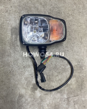 Фара XCMG ZL50GN L под две фишки 5465488 803593874/QSDJ066-6P-L