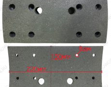 Накладка тормозная задняя FAWJ6 Креатек CK3777 3502407-A6E/A