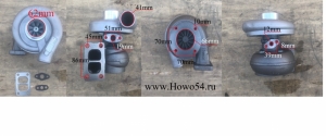 Турбокомпрессор WEICHAI DEUTZ WP6G125E22 (4 шпильки) (5416865) 13030164/12270137/J80S