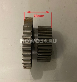 Шестерня КПП ZL20-032007х1 Z=33 КПП BS428 XCMG LW300F/LE321F 5419684 860114669/ZL20-032007*1/Z3.6.1-9