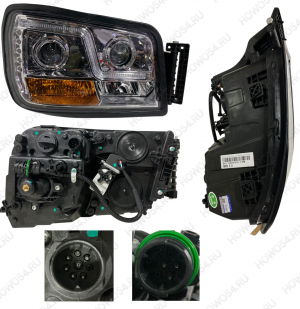 Фара SHAANXI H3000 ШАНКСИ ШАКМАН R LED 2.0 (BOCO) (самосвал) 548920 DZ96189722020