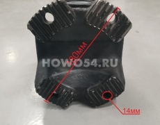 Вал карданный HOWO 8*4 1650мм фланец-180 крестовина-57 отв.-4 без подвесного 5409313 AZ9319311650