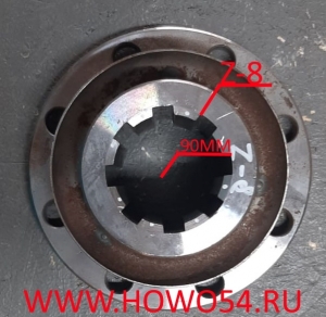 Фланец среднего моста 165mm/ 90mm/ (8шл)/ 8 отв 5403167 199014320205