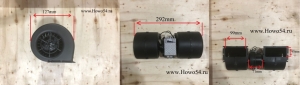 Мотор отопителя SHANTUI SD16/23 5413167 17Y-58B-09000/D2850-50000