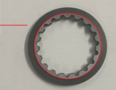 Шайба регулировочн шестерён вала  вторичного КПП HW WG2210040023