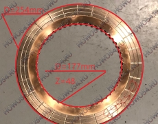 Фрикцион 2ой передачи АКПП Погрузчик XCMG ZL50G маленький 5405863 250200521/ZL40A.30.1.1A