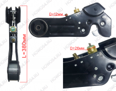 Замок кабины левый SHACMAN SHAANXI X6000 ШАКМАН ШАНКСИ Х6000 543043 DZ16251443043